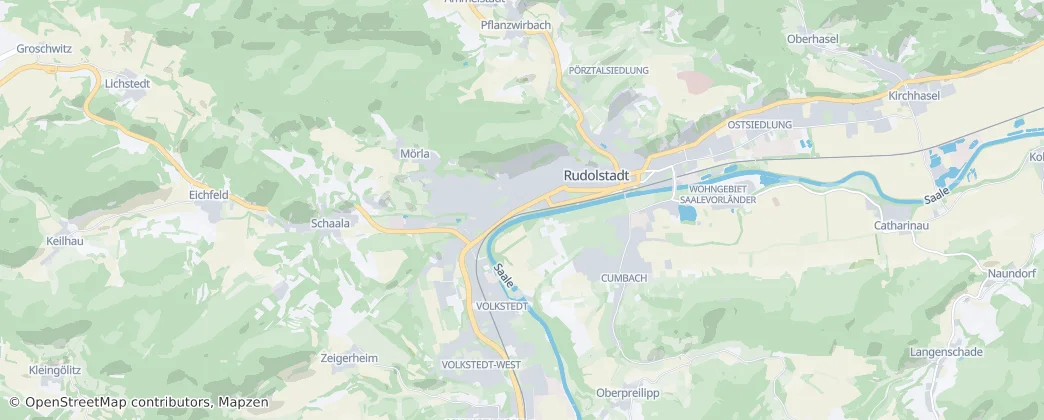 Rudolstadt — 지도