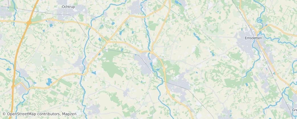 Mapa De Steinfurt
