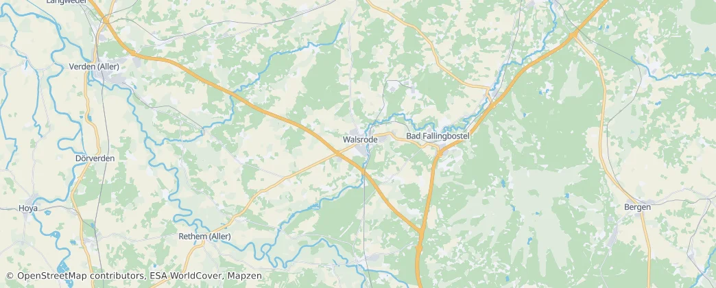 Walsrode — карта