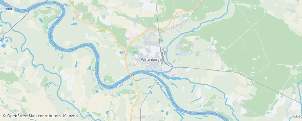 Wittenberge — Mappa