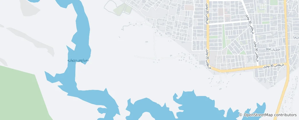 Mappa di dewana lake