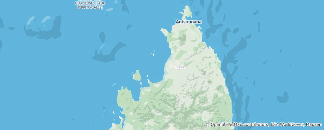 Map of Diana Region