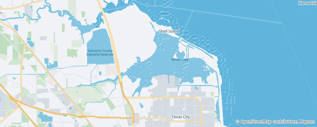Mapa De Dickinson Bay