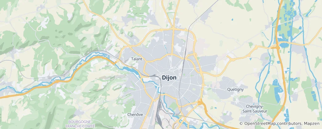 Mappa di Digione