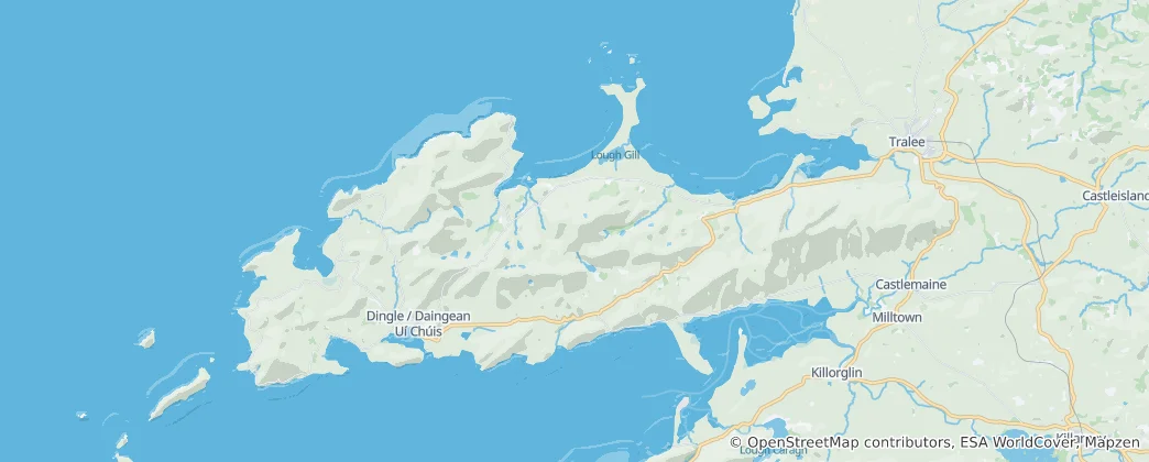 Mappa di Penisola di Dingle