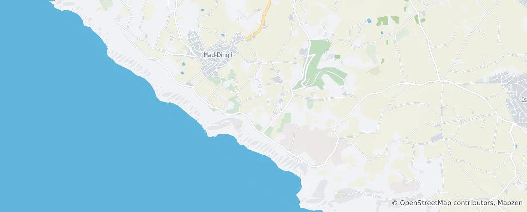Mapa Dingli