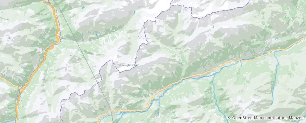Mappa di Disentis