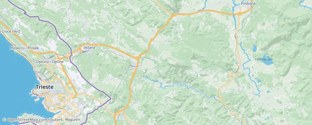 Divača — Map