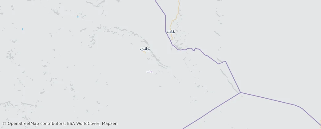 Djanet — Map
