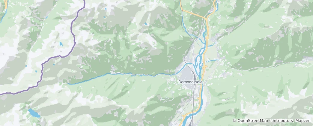 Térkép: Domodossola