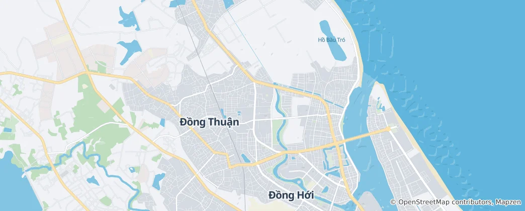 Mapa De Đồng Hới