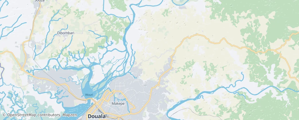 Douala V — Map
