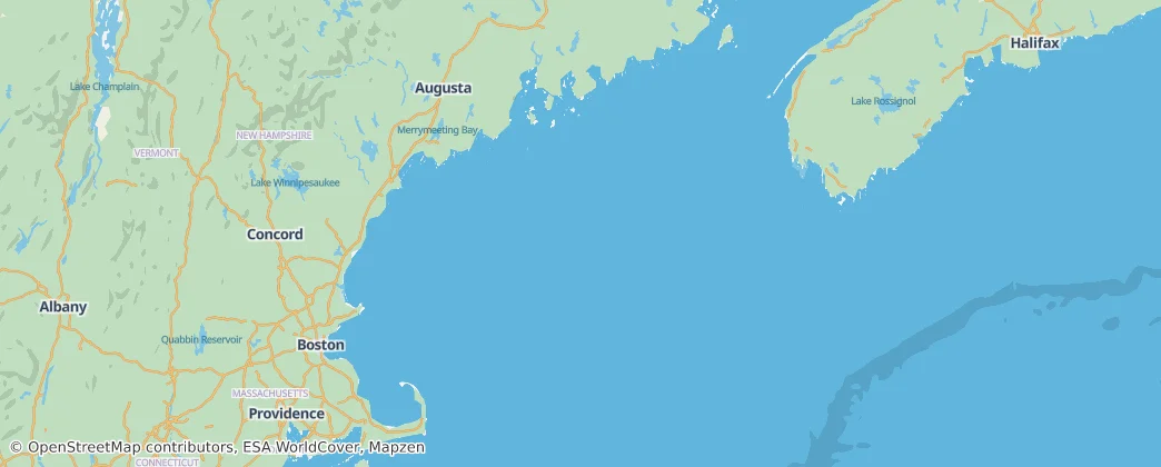 Gulf of Maine — 地图