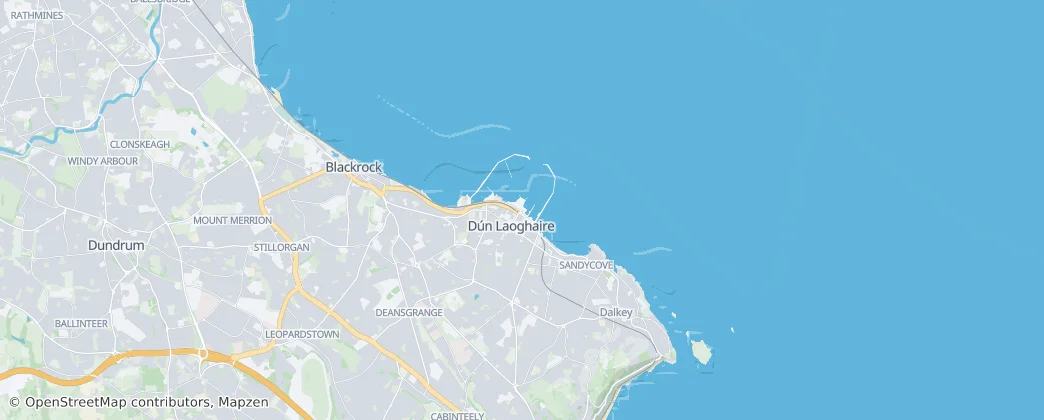 Dún Laoghaire — Mappa