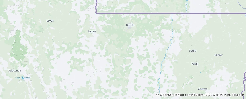 Map of Dundo