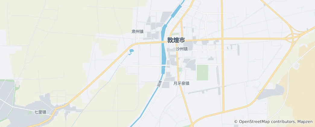 Mapa de Dunhuang