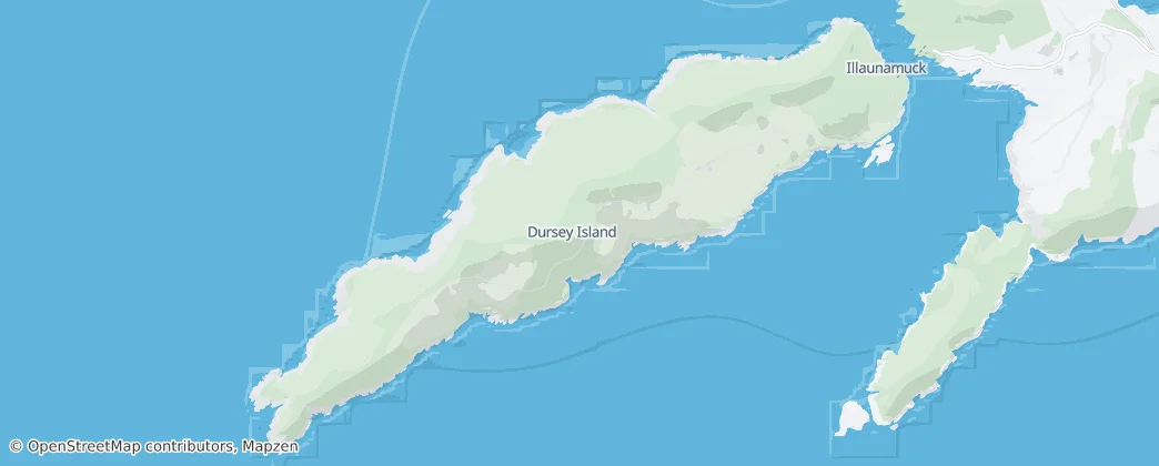 Dursey Island — Map