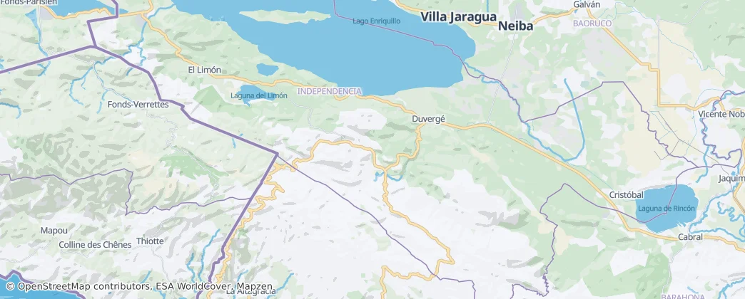 Duvergé — Map
