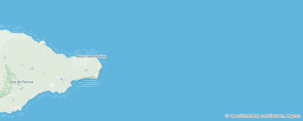 Map of Easter Island