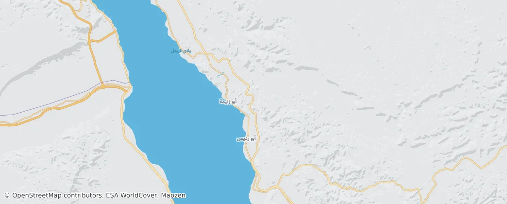 Mappa di Abu Radis