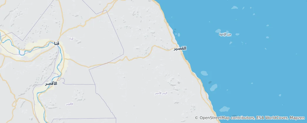 Mapa Qusir