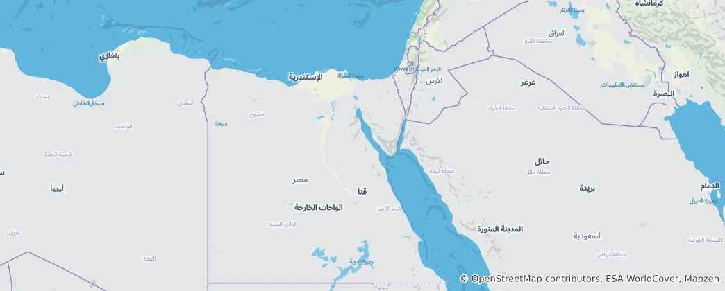 Map of Egypt
