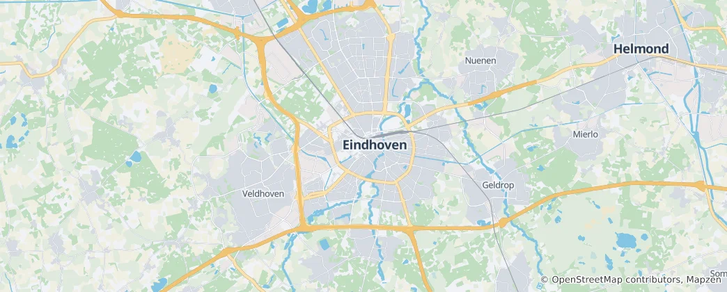 Mapa Eindhoven