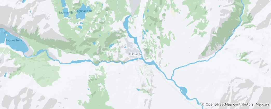 Map of El Chaltén
