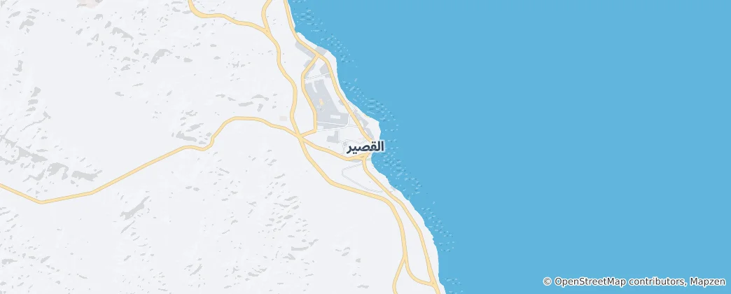 Map of El Quseir
