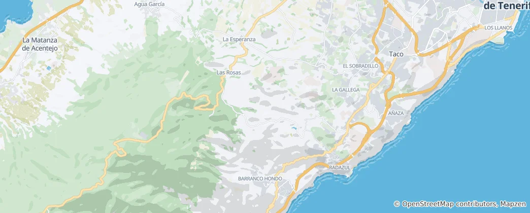 Mapa El Rosario