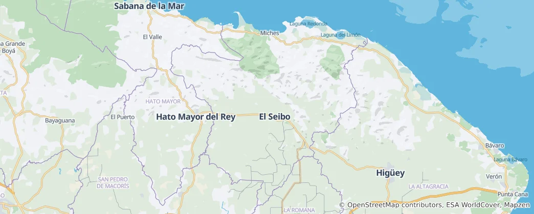 Mapa El Seibo
