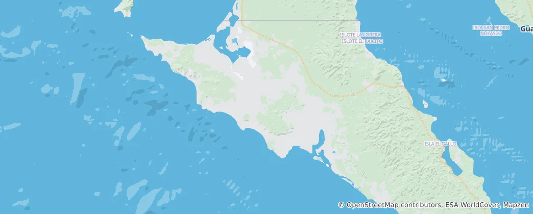 Mappa di El Vizcaíno Biosphere Reserve
