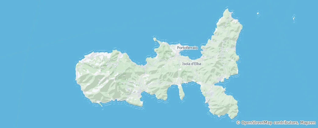 Map of Elba