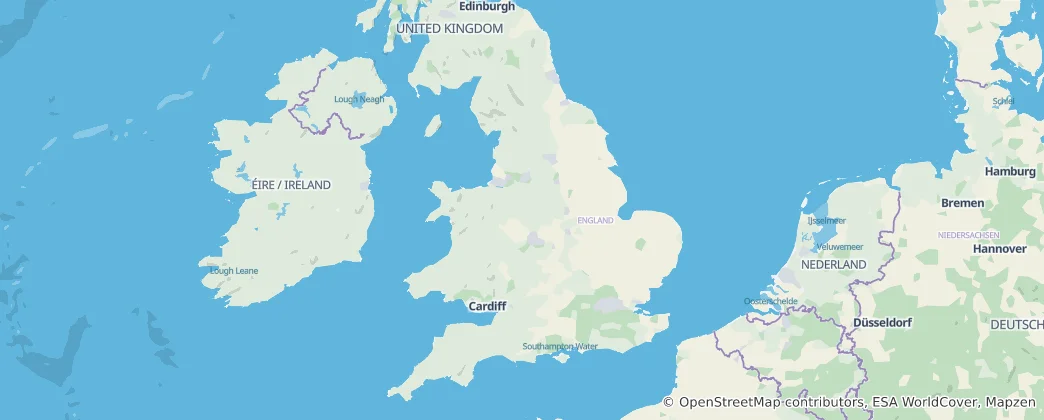 Mapa De Inglaterra