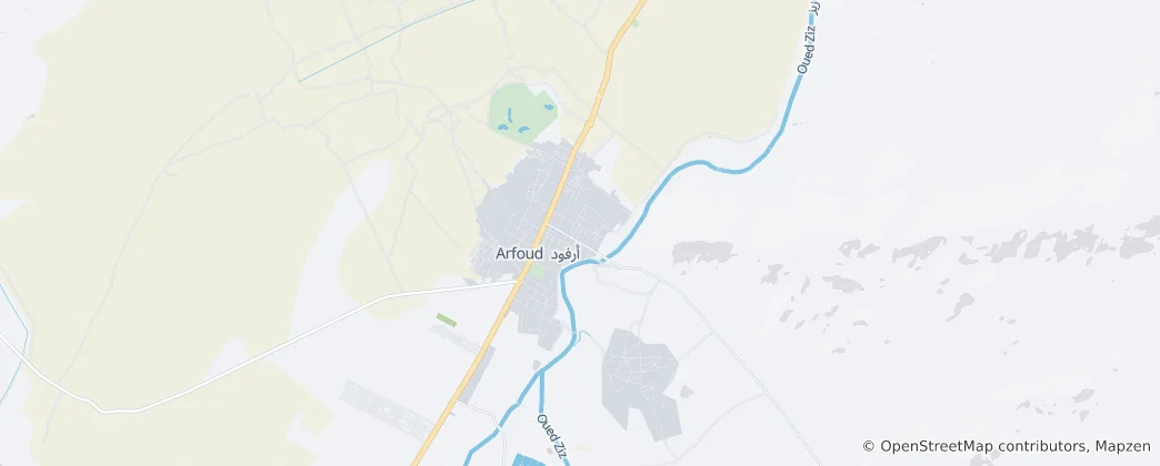 Map of Erfoud