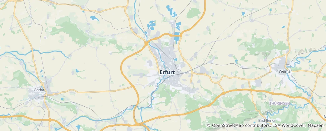 Carte de Erfurt
