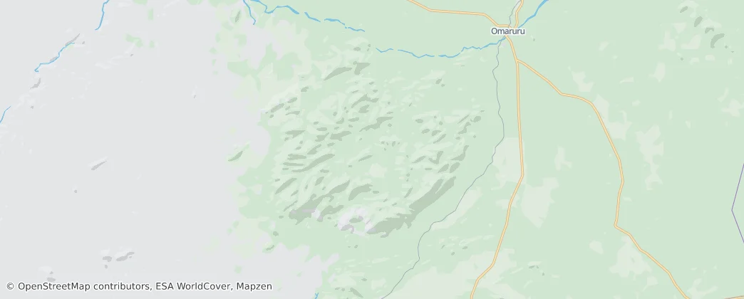 Erongo Mountain Nature Sanctuary — Karte