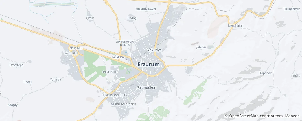 Karte von Erzurum