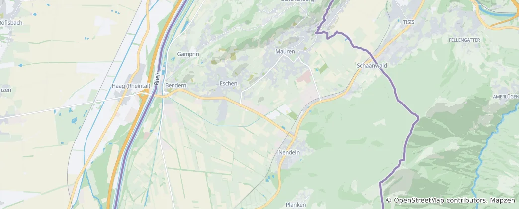 Mapa De Eschen