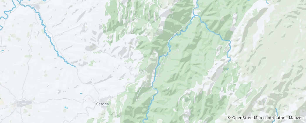 Karte von La Iruela