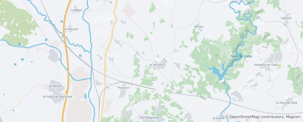 Mapa La Secuita