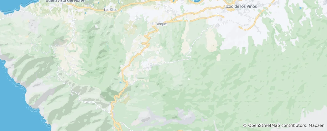Mapa El Tanque