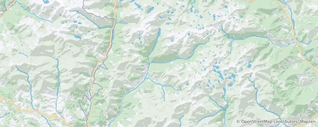 Mapa La Vall de Boí