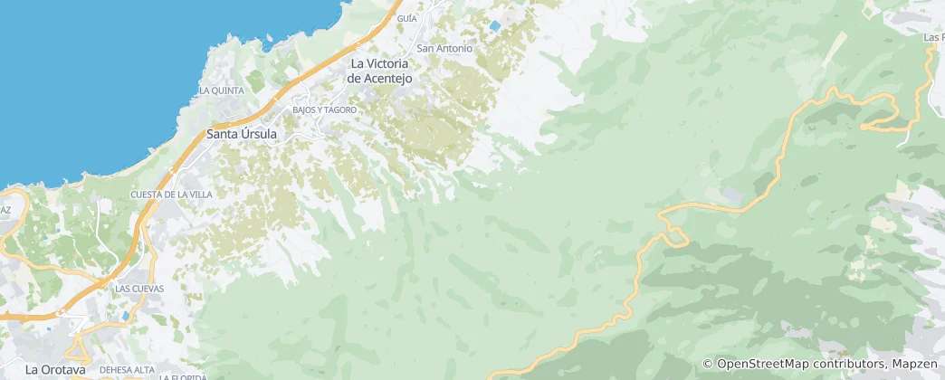 Mappa di La Victoria de Acentejo