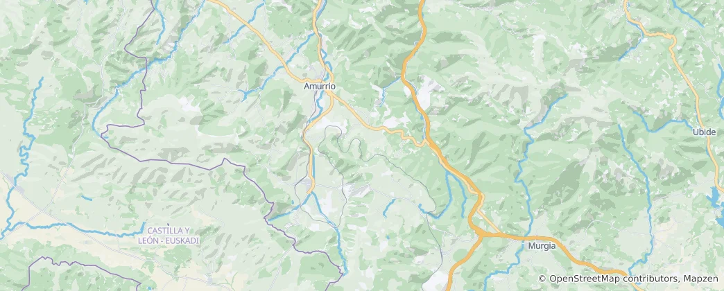 Mapa Amurrio