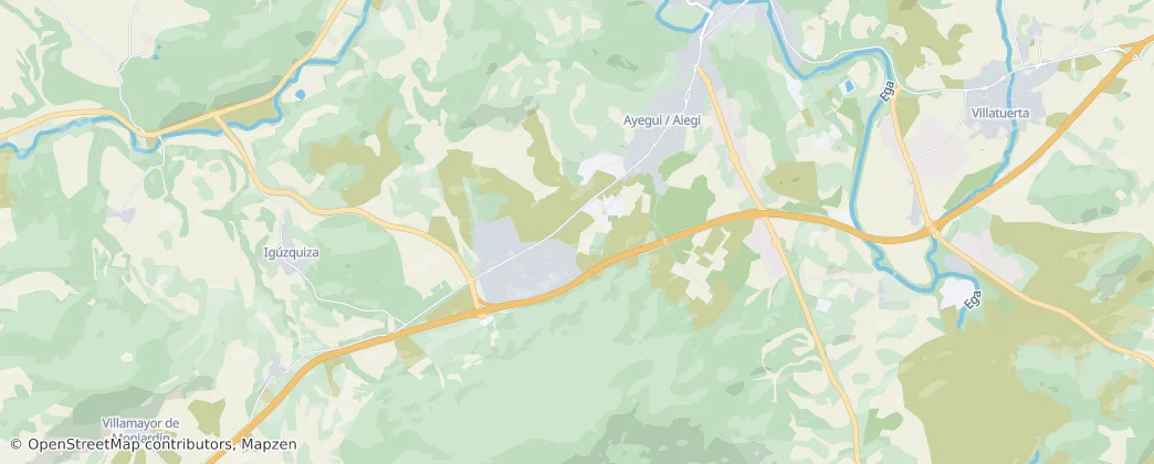 Ayegui/Aiegi — Map