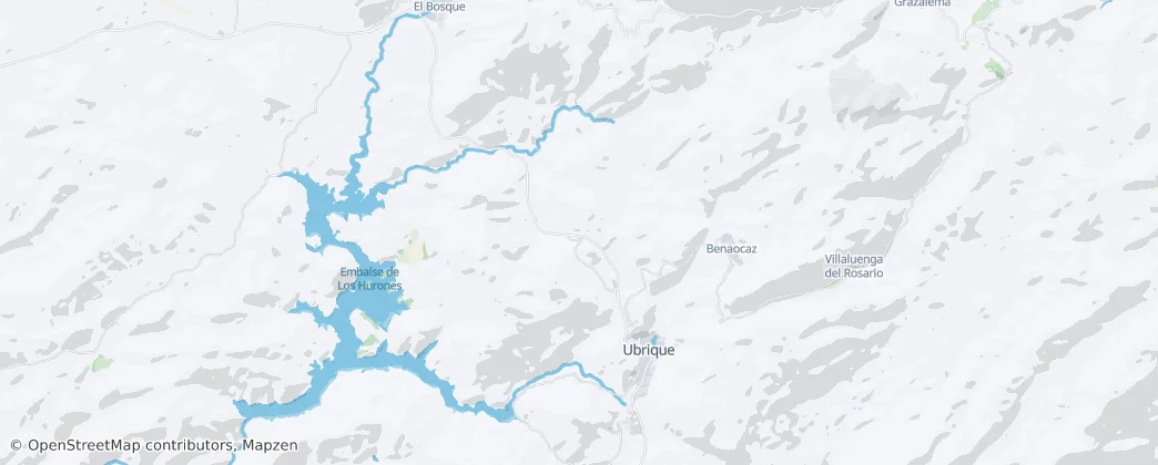 Benaocaz — Mappa