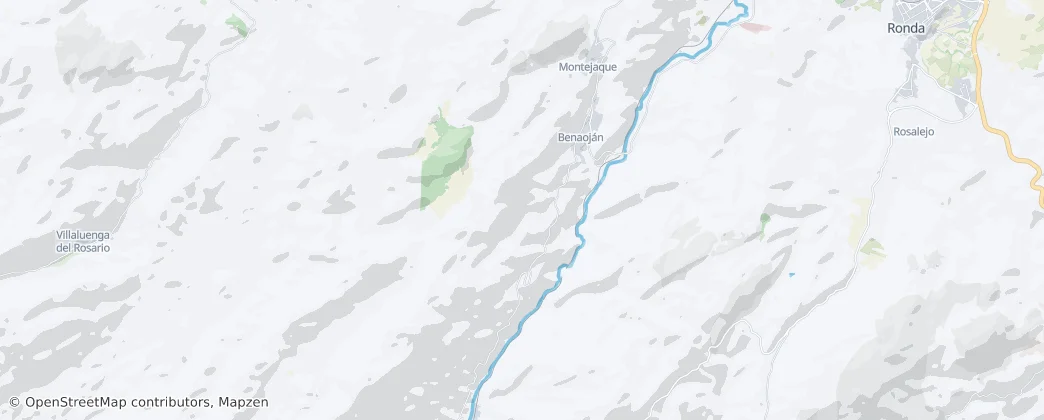 Benaoján — Harita