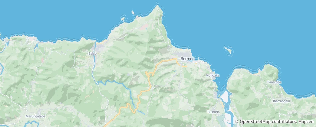 Karte von Bermeo