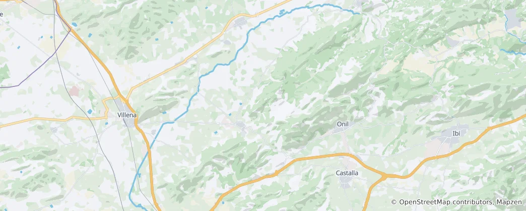 Map of Campo de Mirra